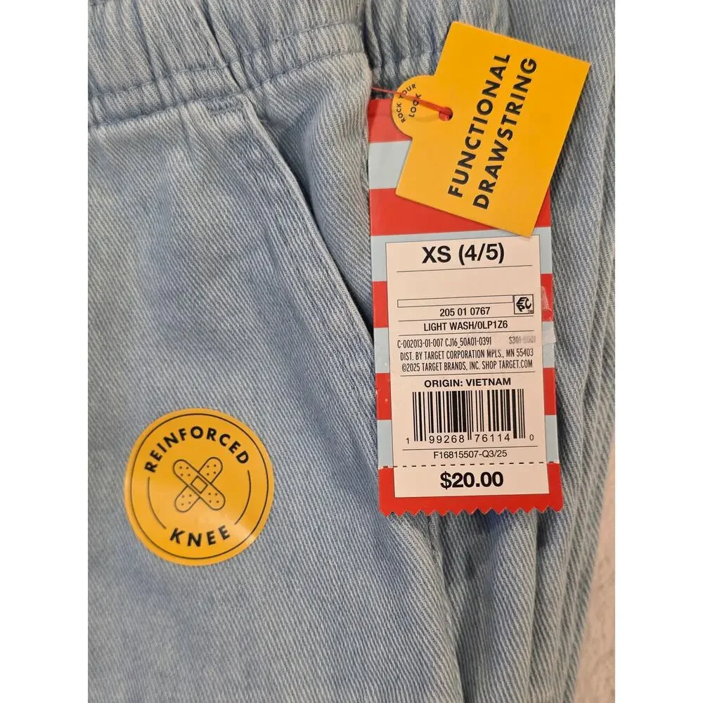 Cat & Jack Little Girls Pants Small 4/5 NWT